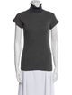 Brunello Cucinelli Silk Turtleneck Top