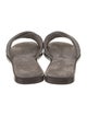 Brunello Cucinelli Monili Suede Slides