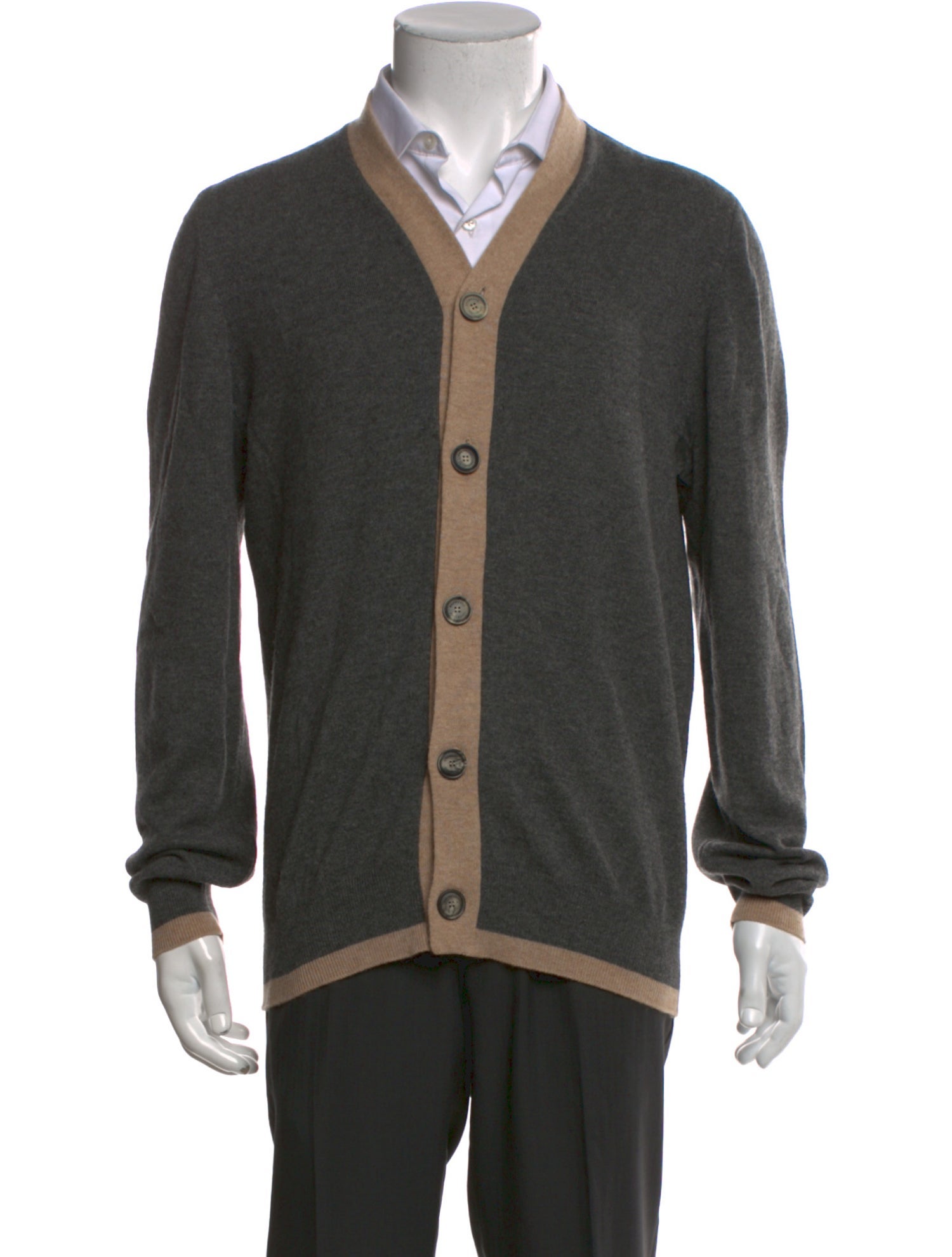 Brunello Cucinelli Cashmere V-Neck Cardigan