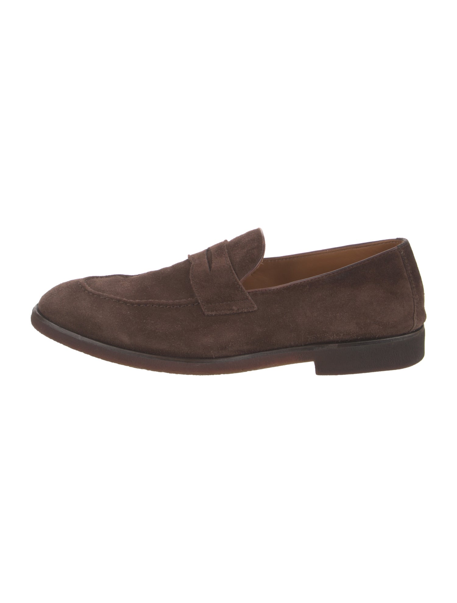 Brunello Cucinelli Suede Dress Loafers