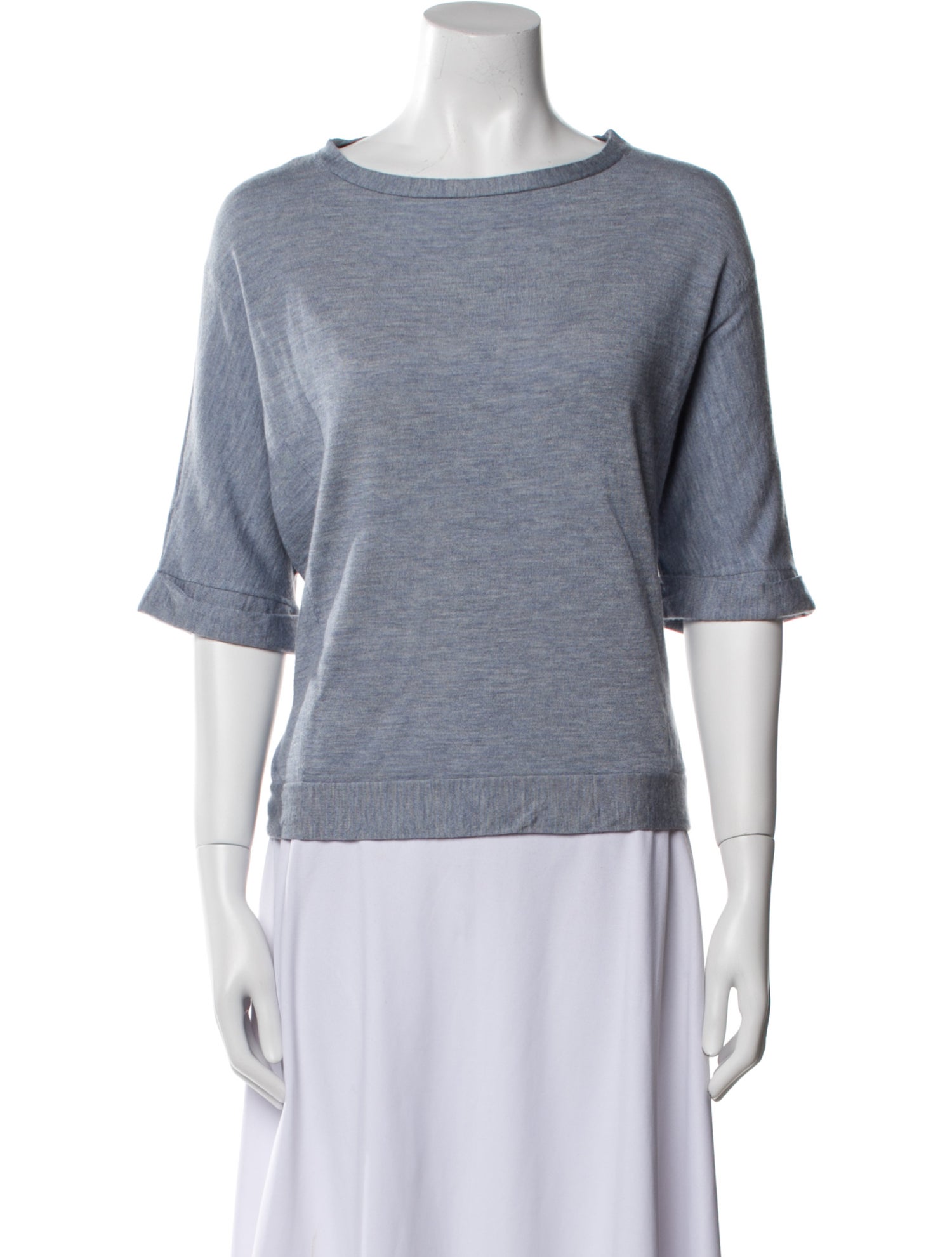 Brunello Cucinelli Cashmere Bateau Neckline Sweater