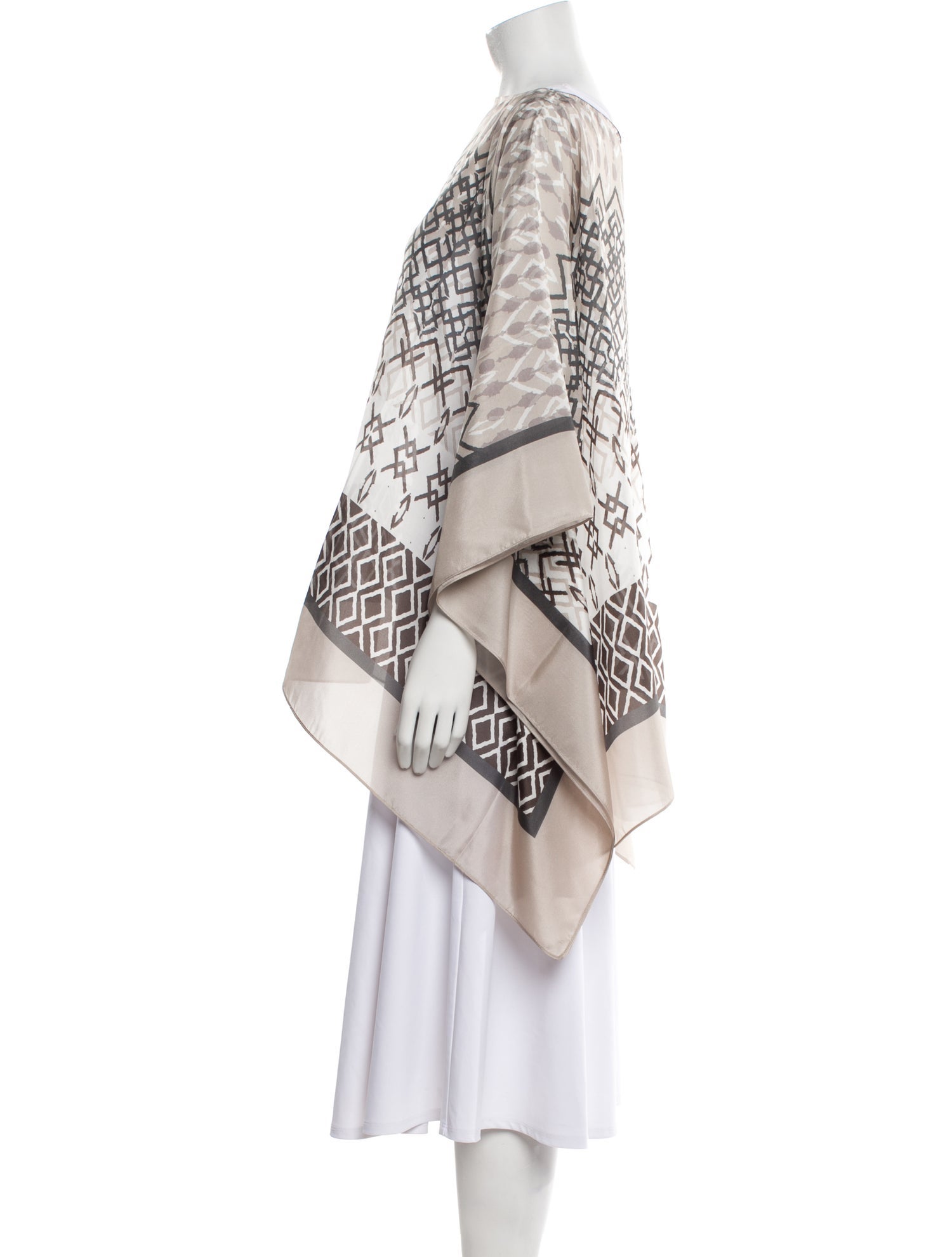 Brunello Cucinelli Silk Printed Jacket w/ Tags