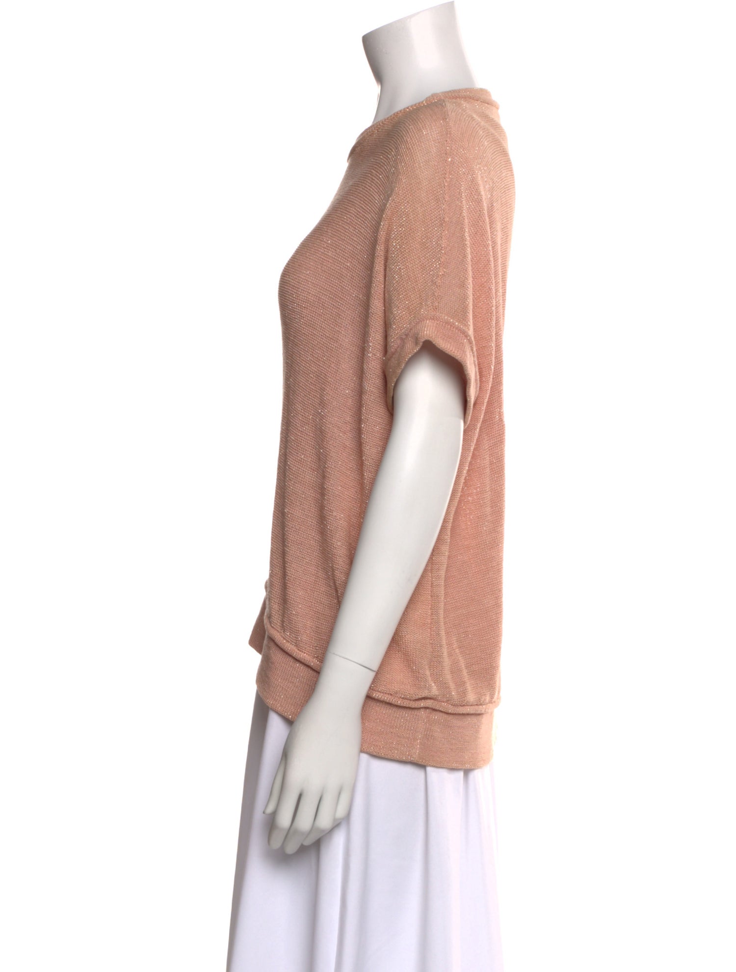 Brunello Cucinelli Crew Neck Short Sleeve T-Shirt