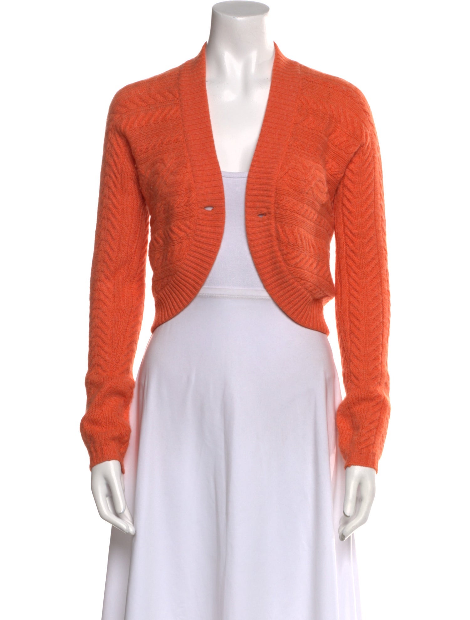 Brunello Cucinelli Cashmere Open Front Sweater