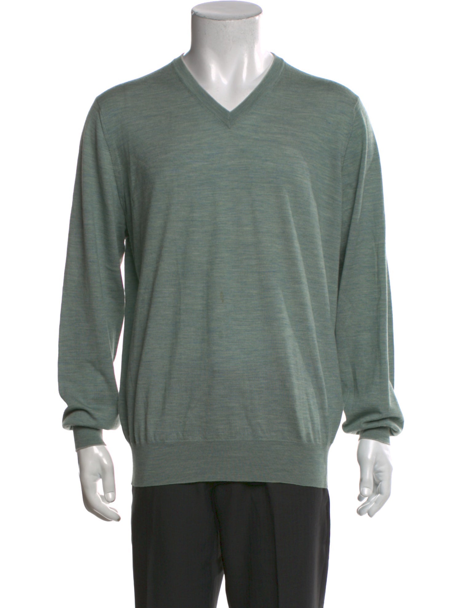 Brunello Cucinelli Wool V-Neck Pullover