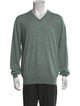 Brunello Cucinelli Wool V-Neck Pullover