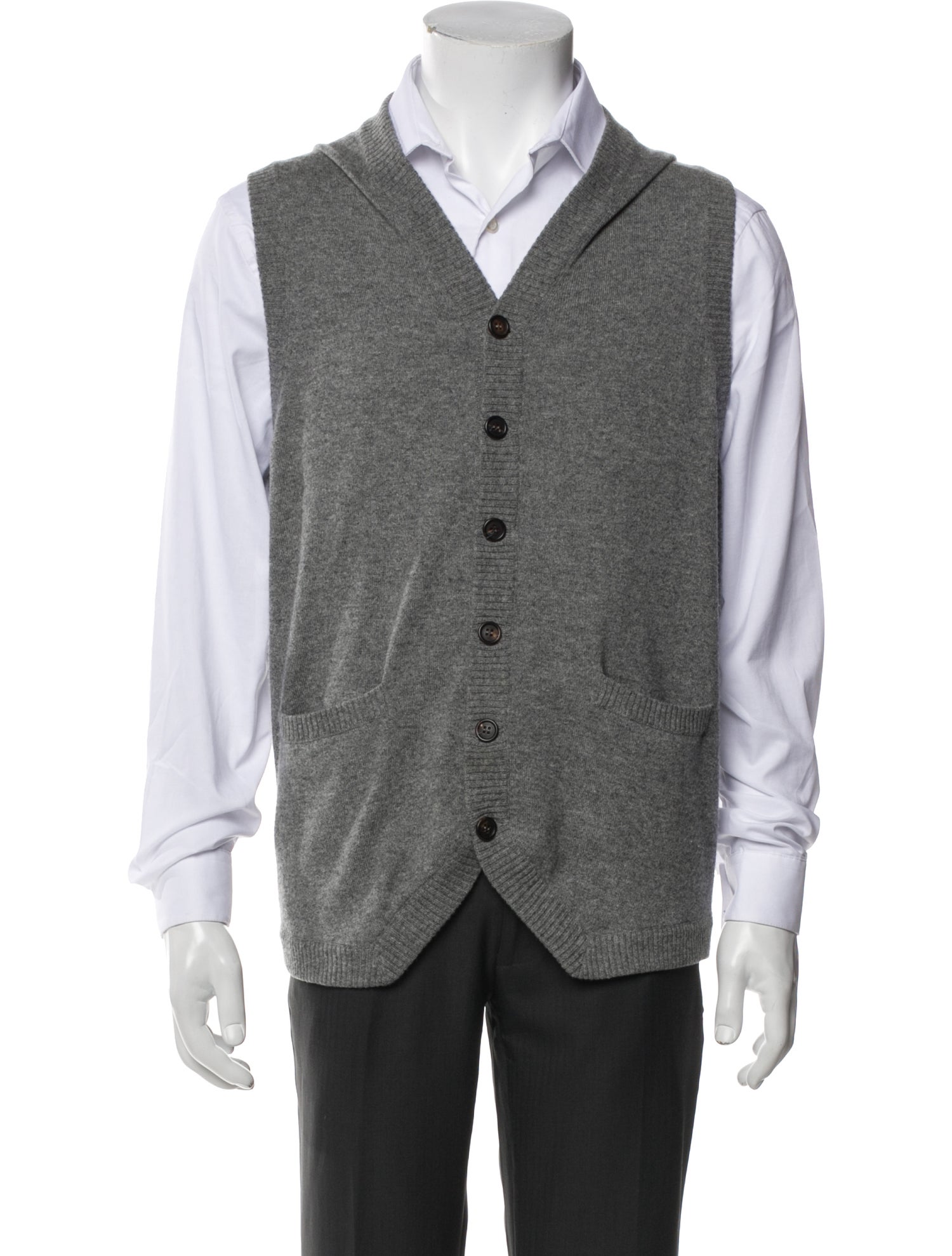 Brunello Cucinelli Cashmere V-Neck Sweater Vest