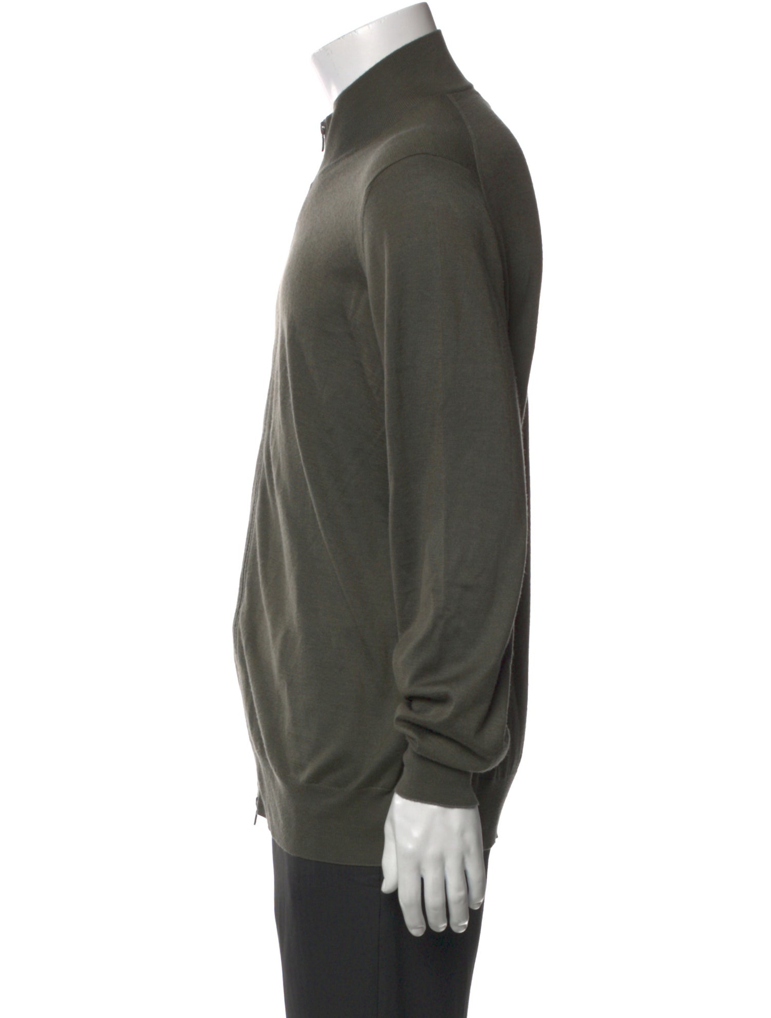 Brunello Cucinelli Cashmere Mock Neck Cardigan