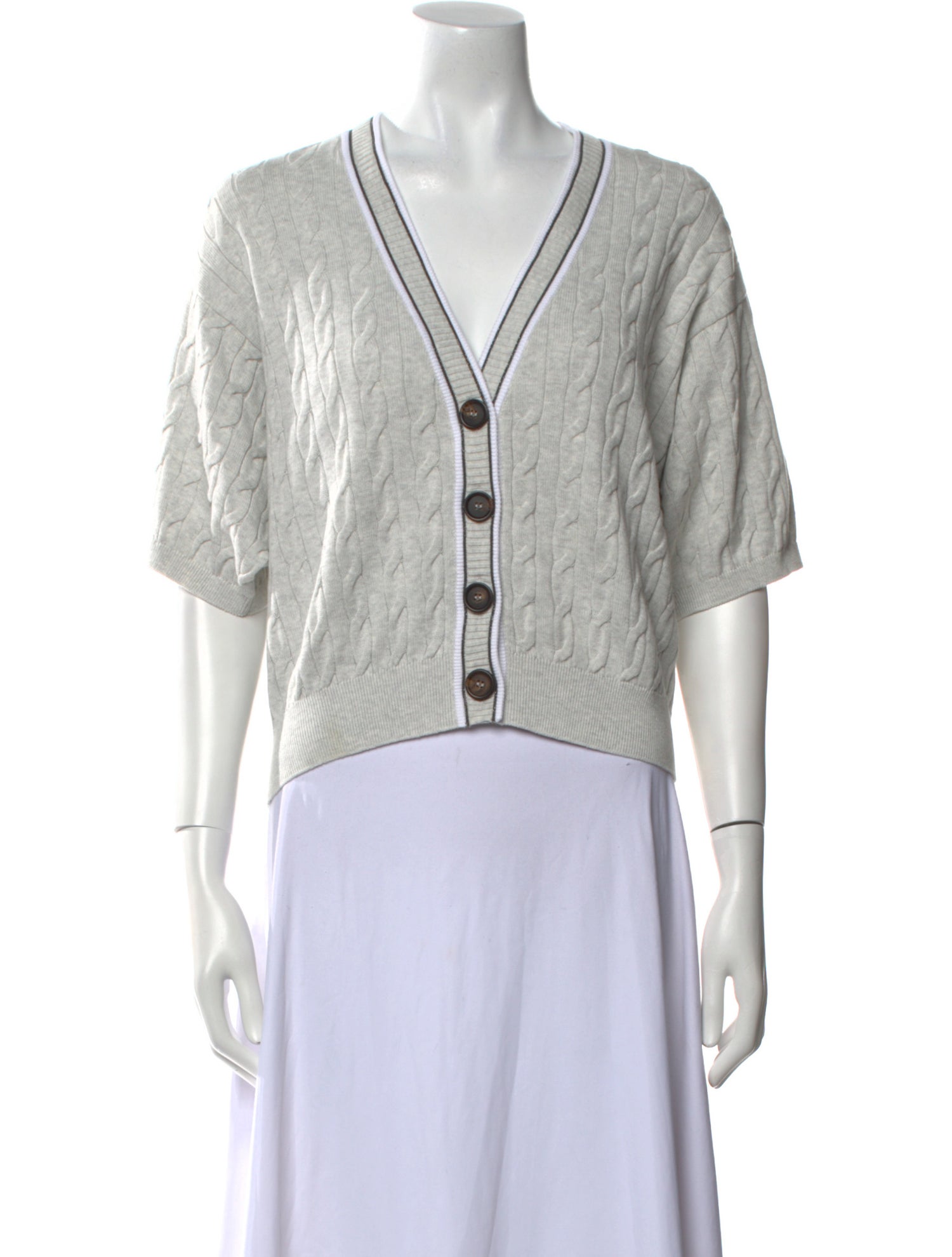 Brunello Cucinelli V-Neck Sweater w/ Tags