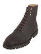 Brunello Cucinelli Suede Lace-Up Boots