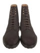 Brunello Cucinelli Suede Lace-Up Boots