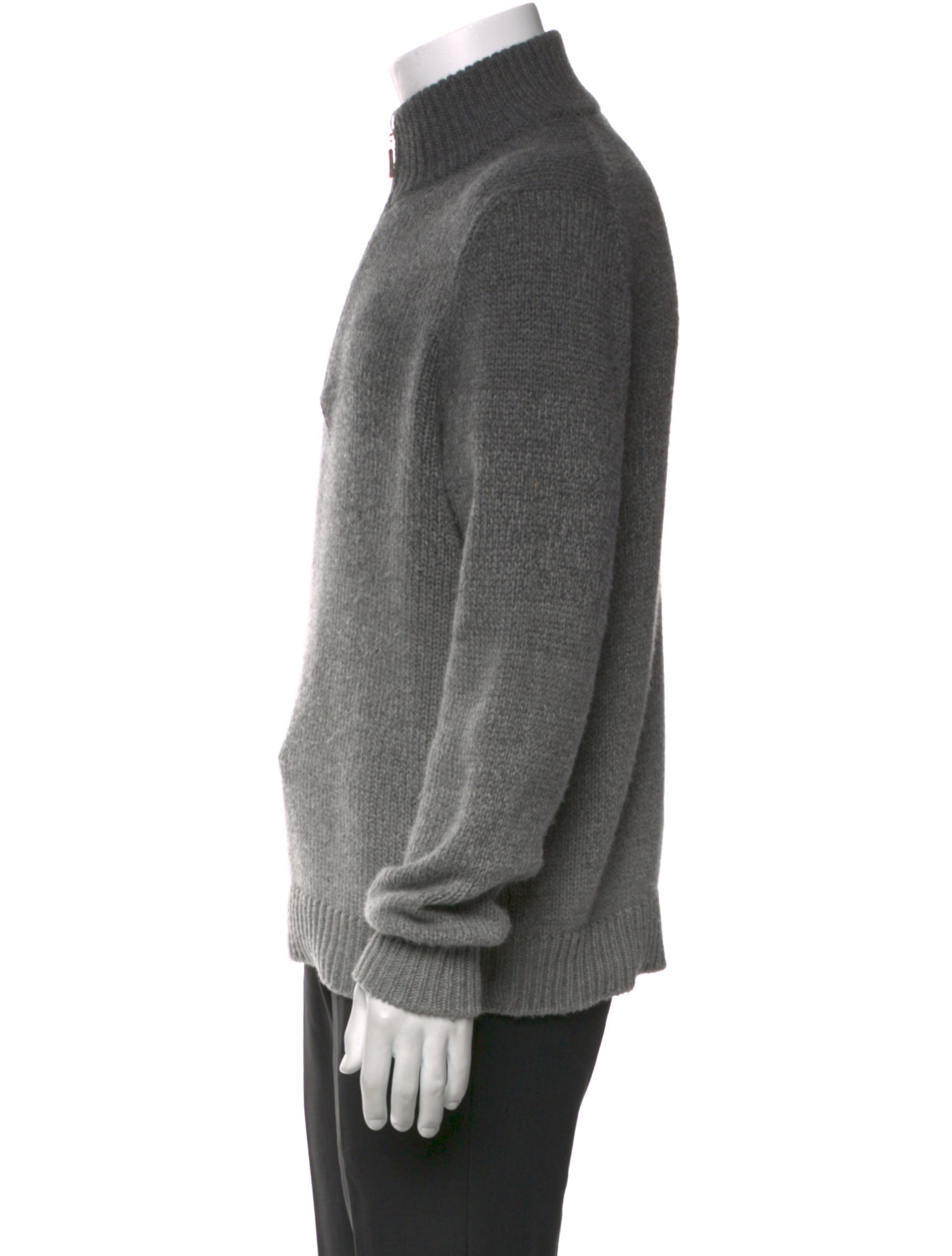 Brunello Cucinelli Cashmere Turtleneck Polo Sweater