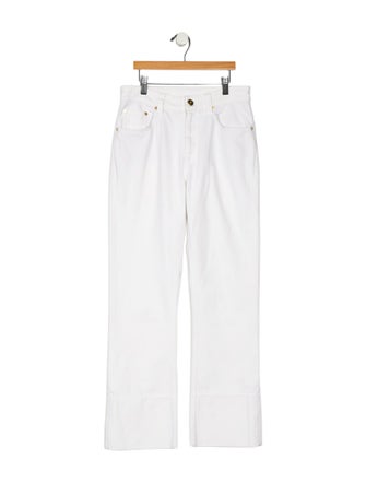 Brunello Cucinelli High-Rise Wide Leg Jeans