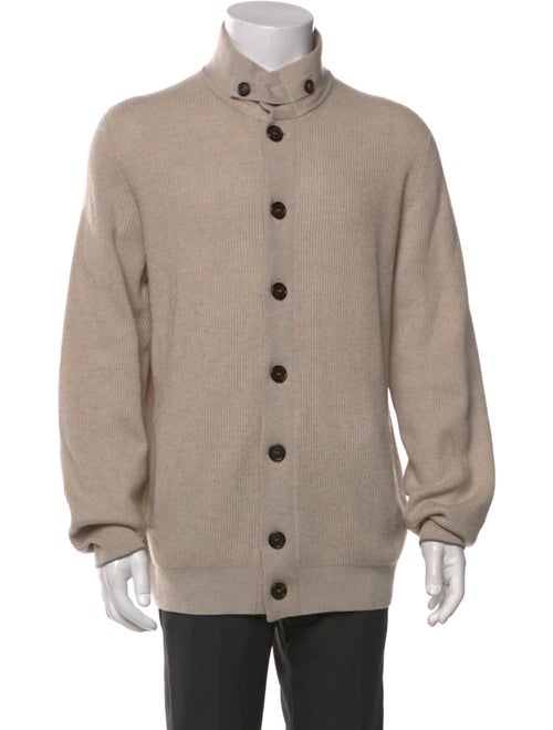 Brunello Cucinelli Cashmere Turtleneck Cardigan