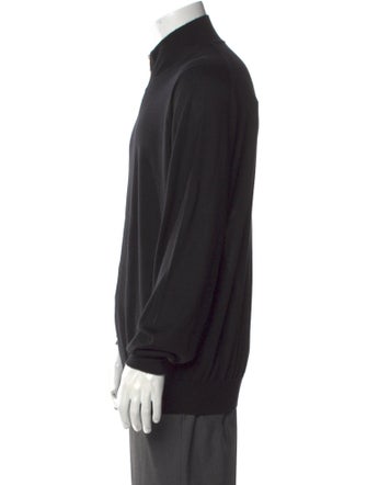 Brunello Cucinelli Cashmere Mock Neck Cardigan