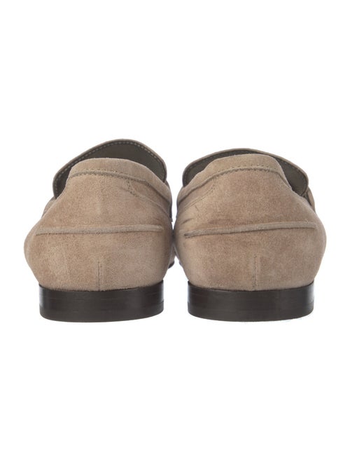 Brunello Cucinelli Monili Suede Loafers