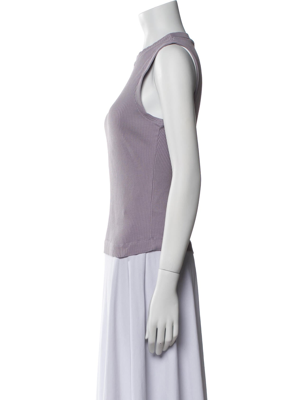Brunello Cucinelli Crew Neck Sleeveless Top