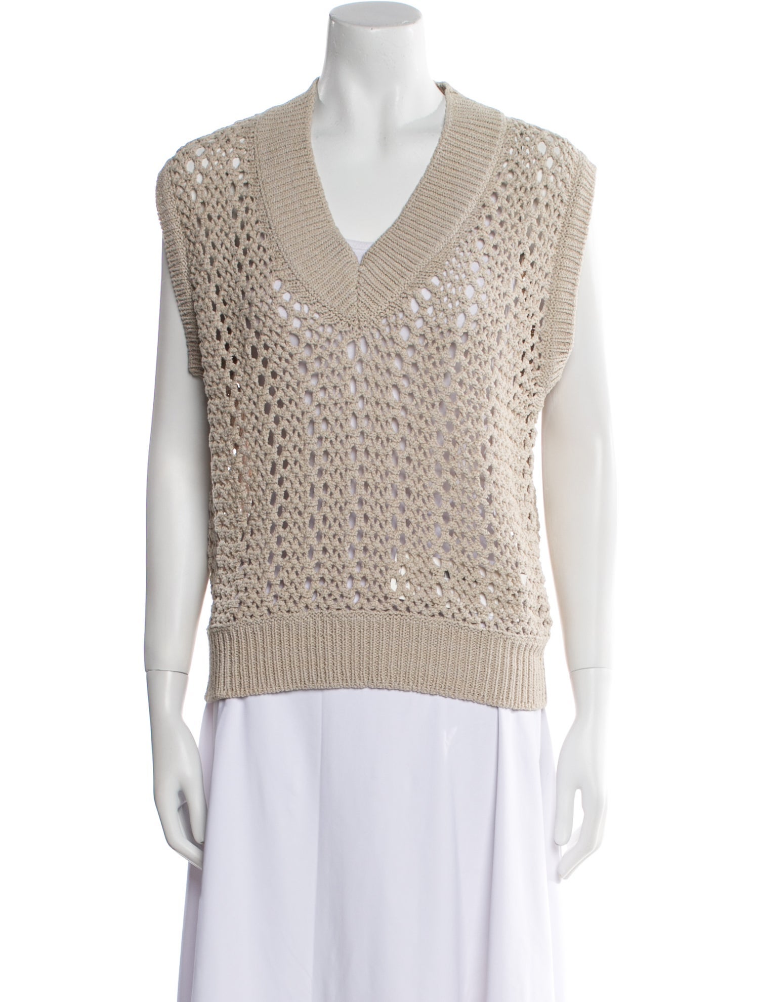 Brunello Cucinelli V-Neck Sweater w/ Tags