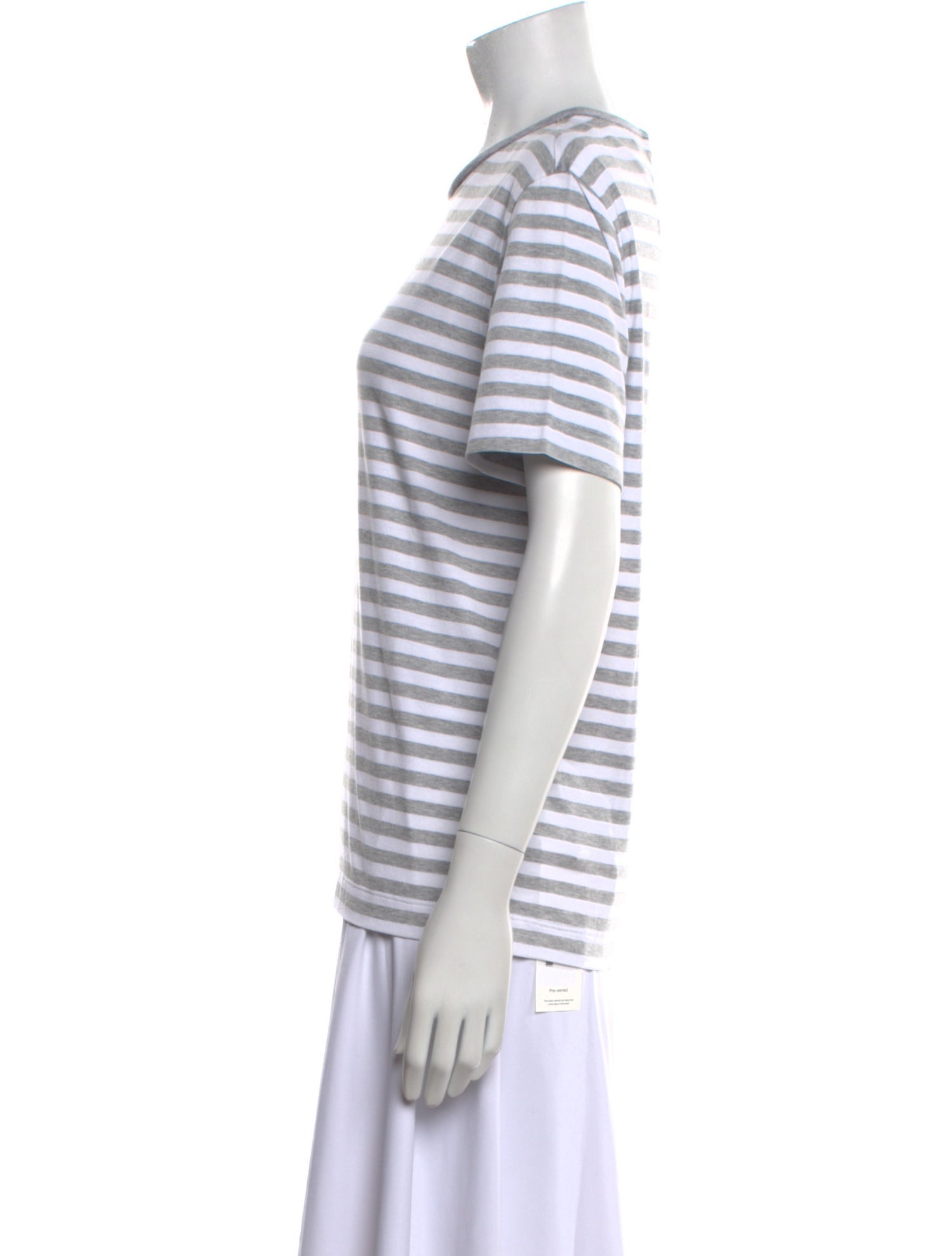 Brunello Cucinelli Striped Crew Neck T-Shirt w/ Tags