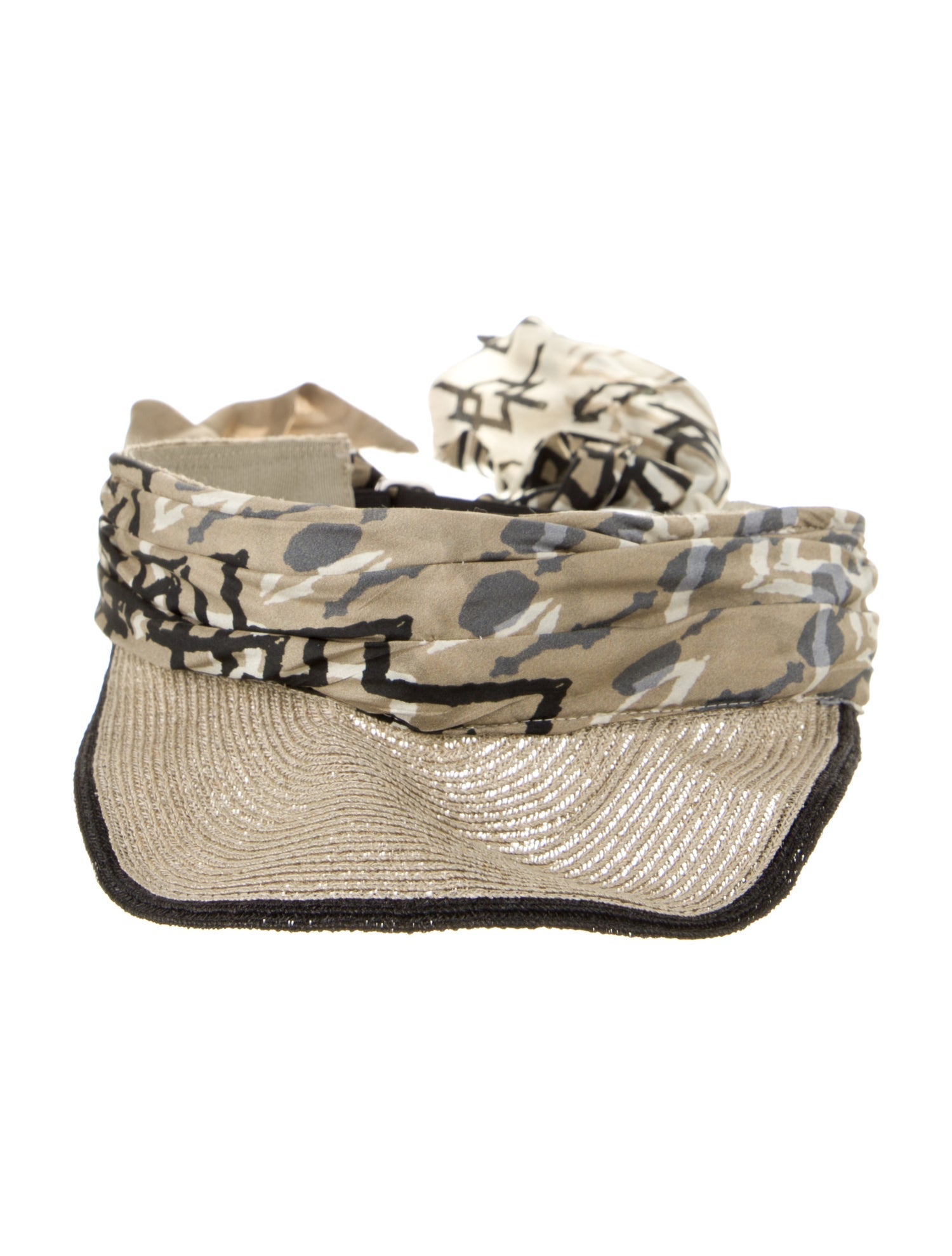 Brunello Cucinelli Printed Visor