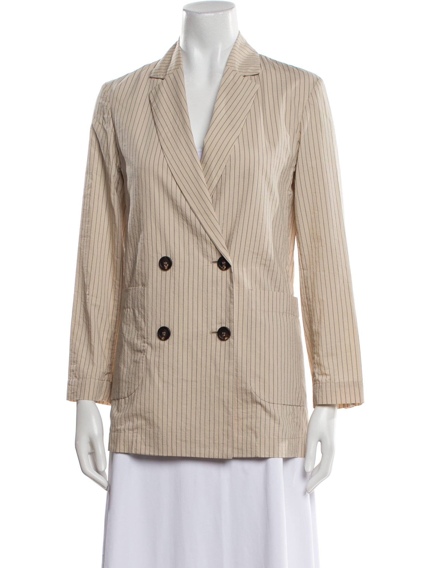 Brunello Cucinelli Striped Blazer w/ Tags