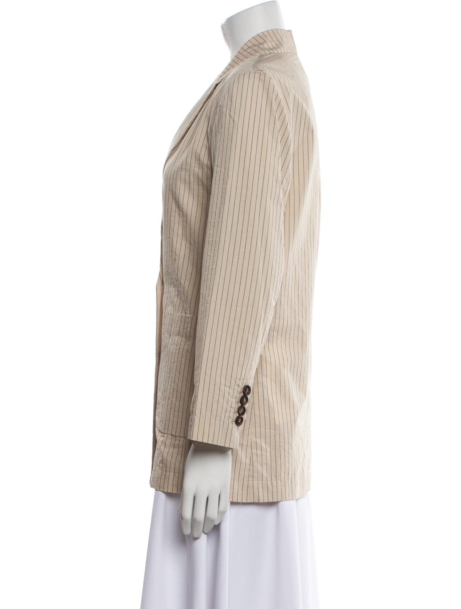 Brunello Cucinelli Striped Blazer w/ Tags