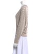 Brunello Cucinelli Linen V-Neck Sweater