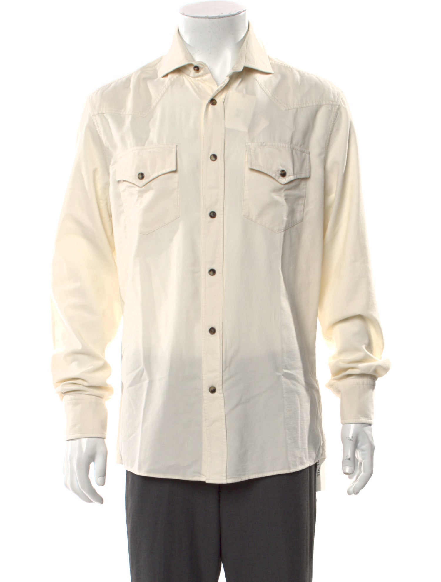 Brunello Cucinelli Long Sleeve Western Shirt w/ Tags
