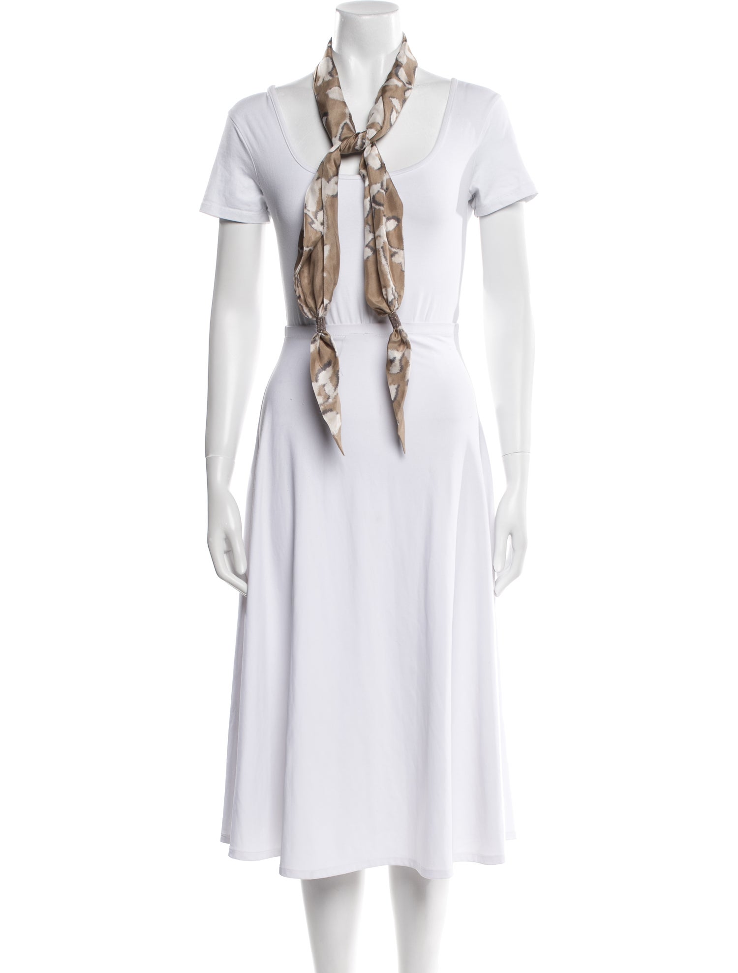 Brunello Cucinelli Silk Hair Wrap