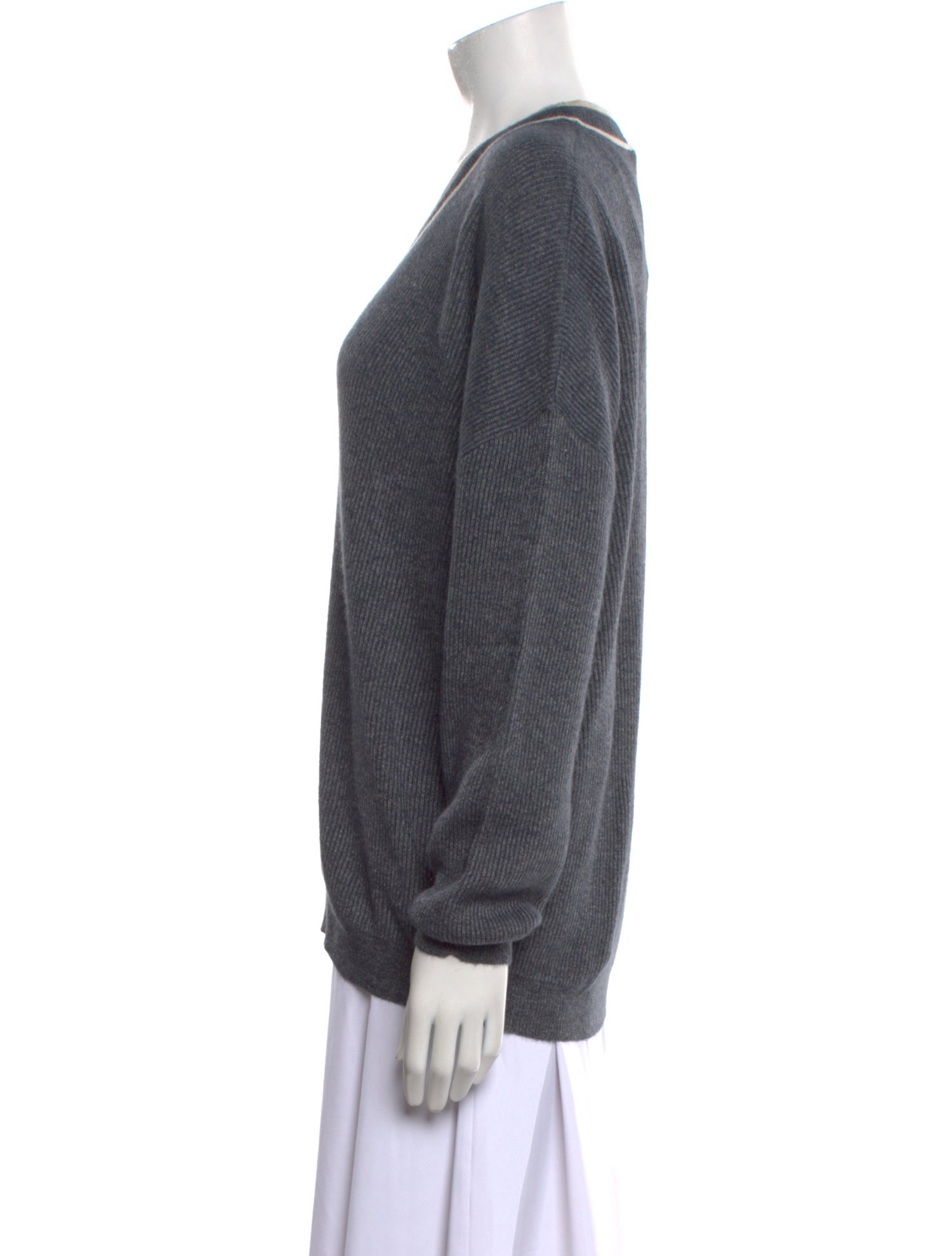 Brunello Cucinelli V-Neck Sweater w/ Tags