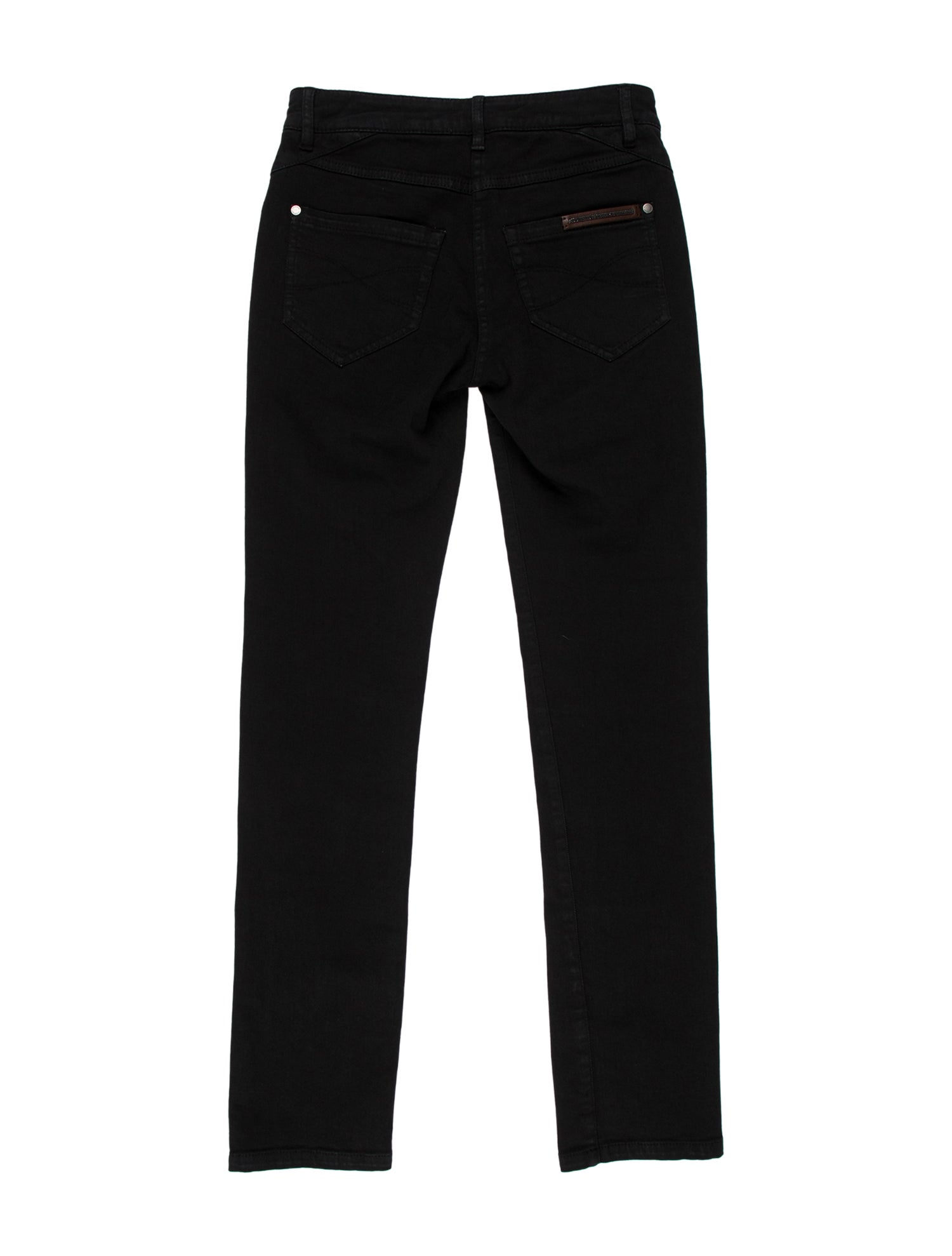 Brunello Cucinelli Mid-Rise Straight Leg Jeans