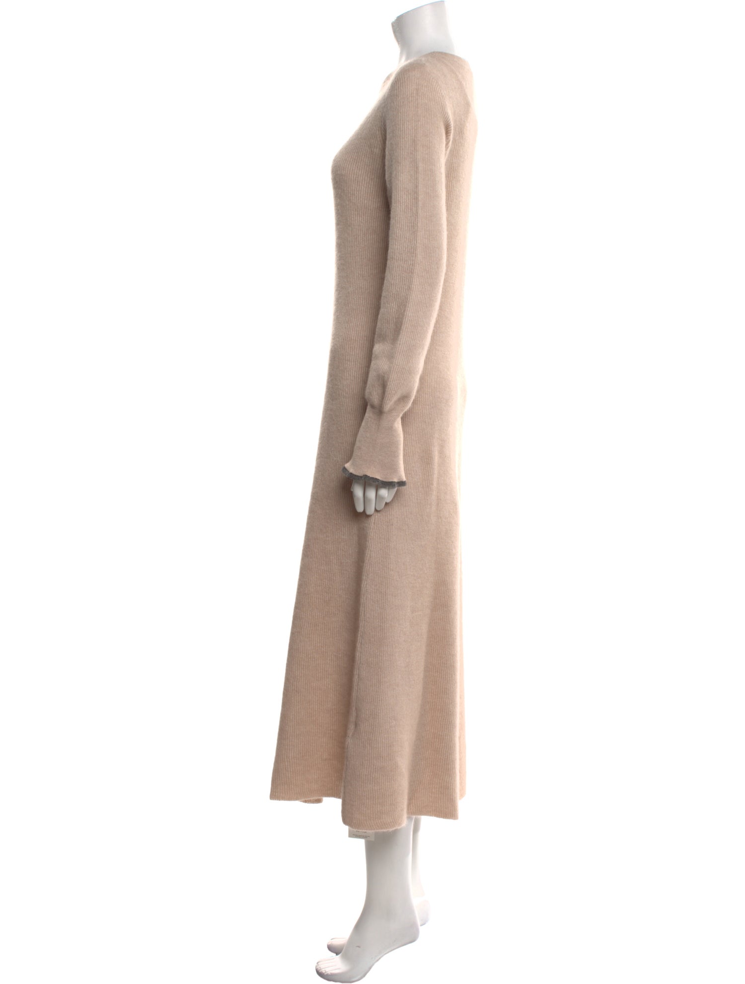 Brunello Cucinelli Crew Neck Long Dress w/ Tags
