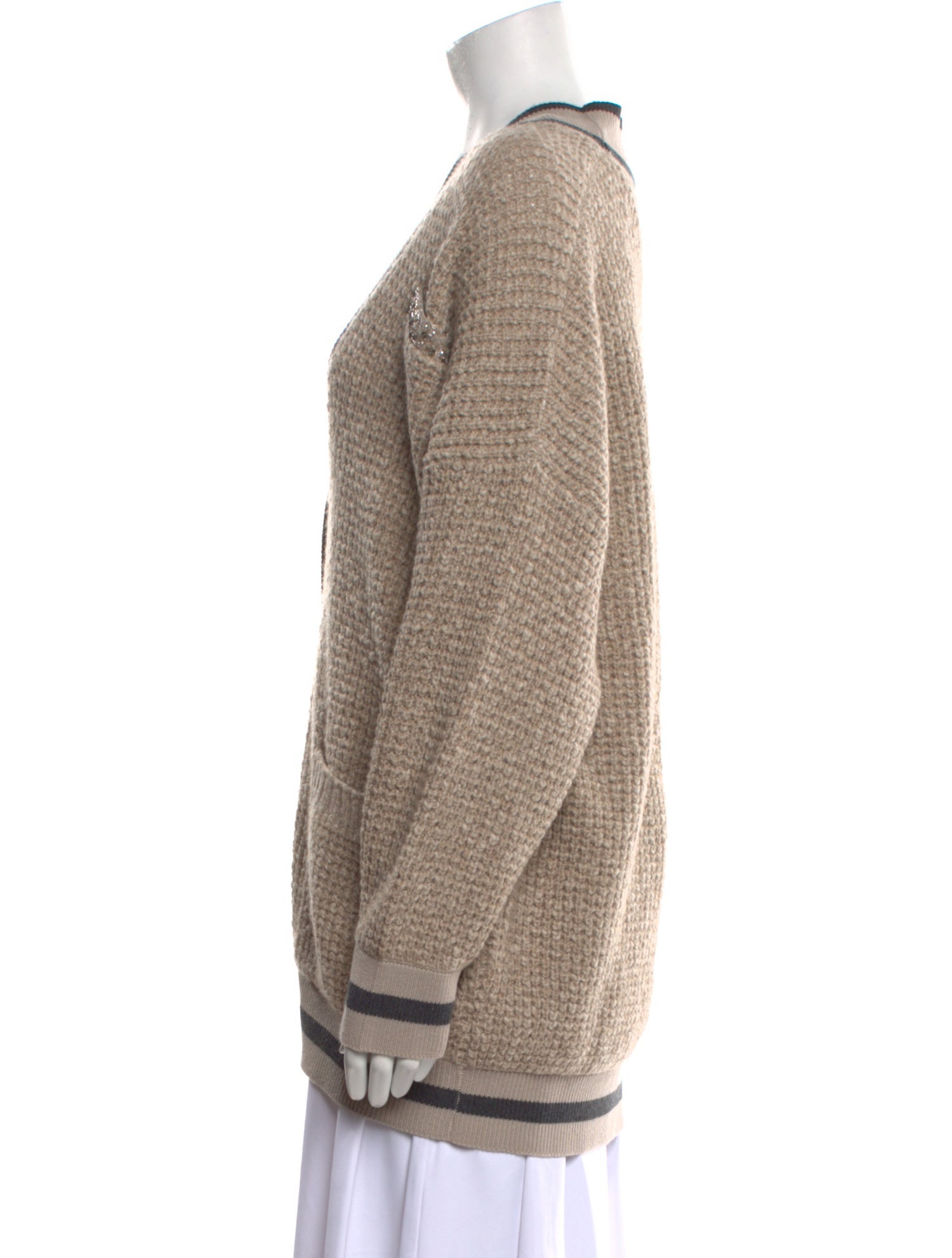Brunello Cucinelli V-Neck Sweater w/ Tags