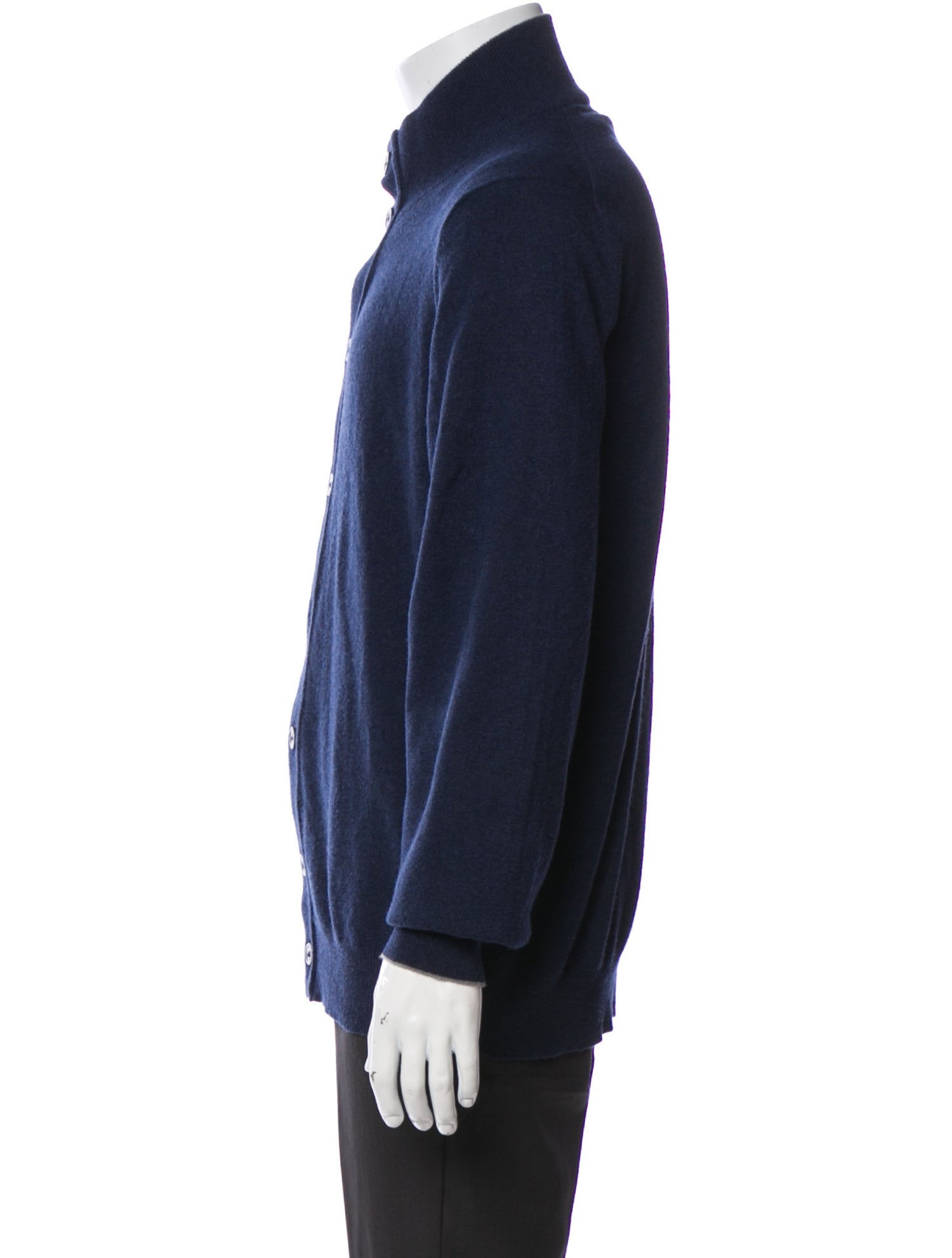 Brunello Cucinelli Cashmere Mock Neck Cardigan