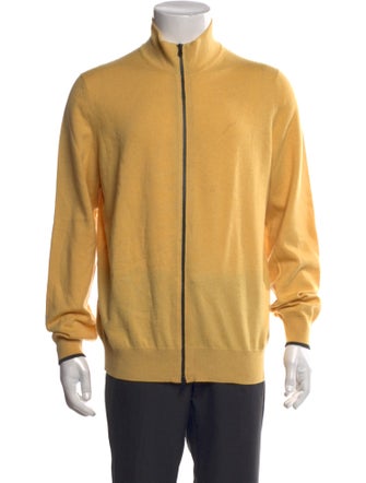 Brunello Cucinelli Cashmere Mock Neck Cardigan