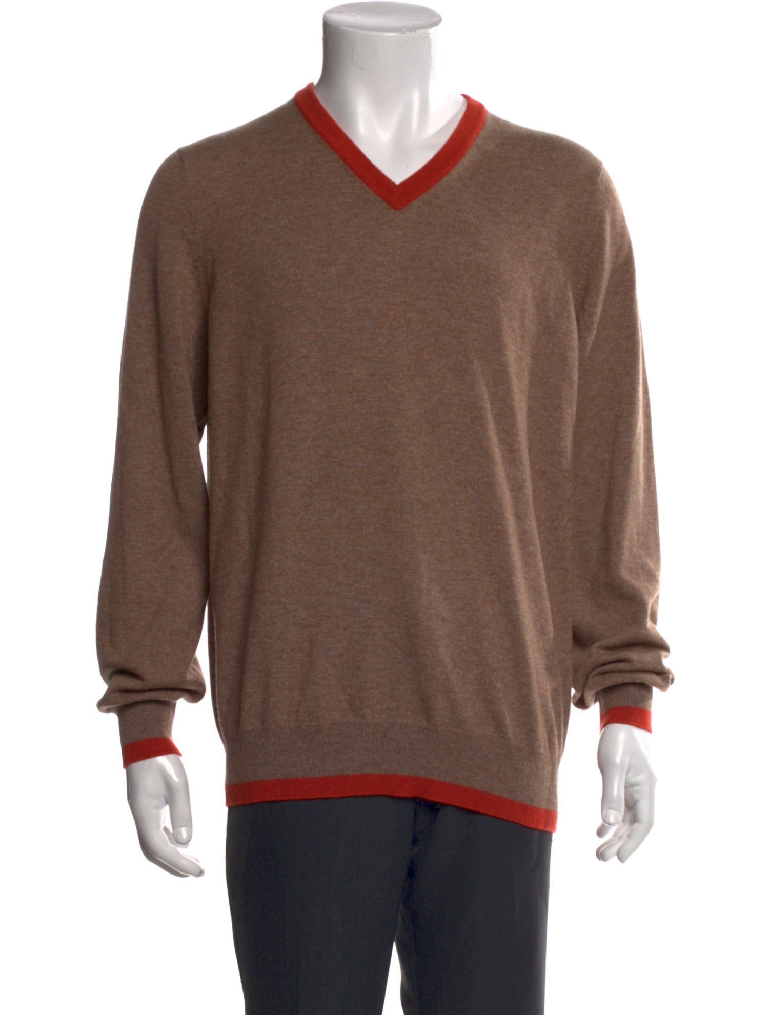 Brunello Cucinelli Cashmere V-Neck Pullover