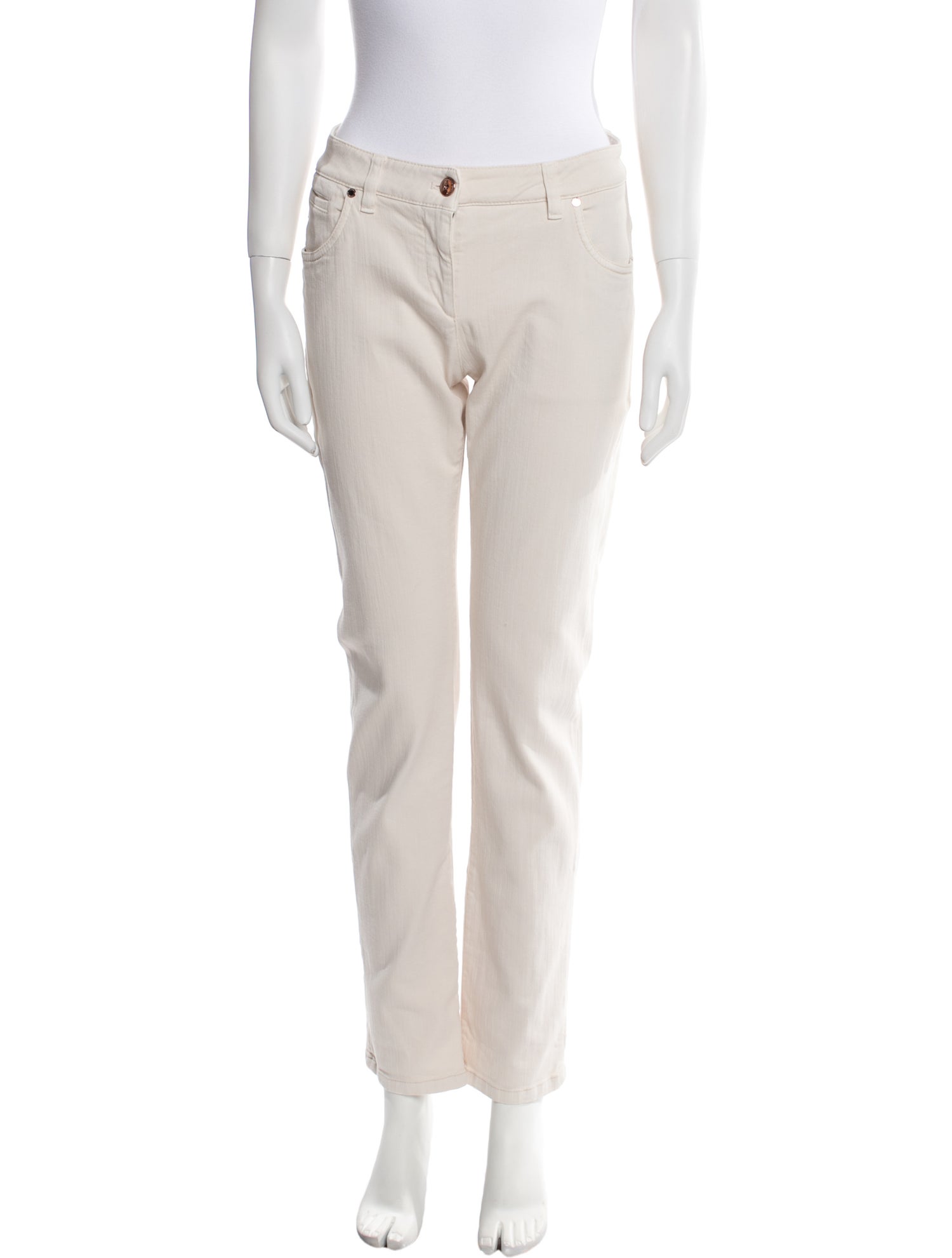 Brunello Cucinelli Mid-Rise Skinny Leg Jeans