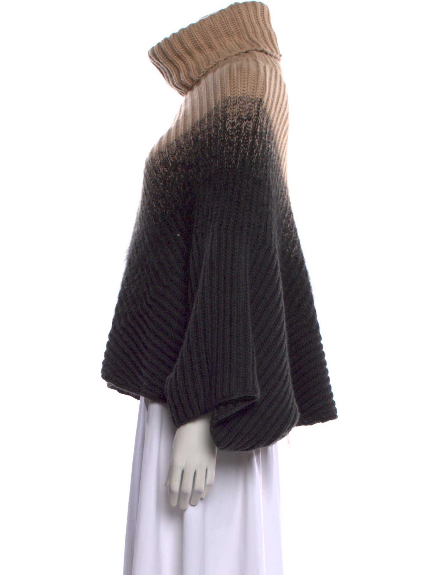 Brunello Cucinelli Cashmere Colorblock Pattern Sweater