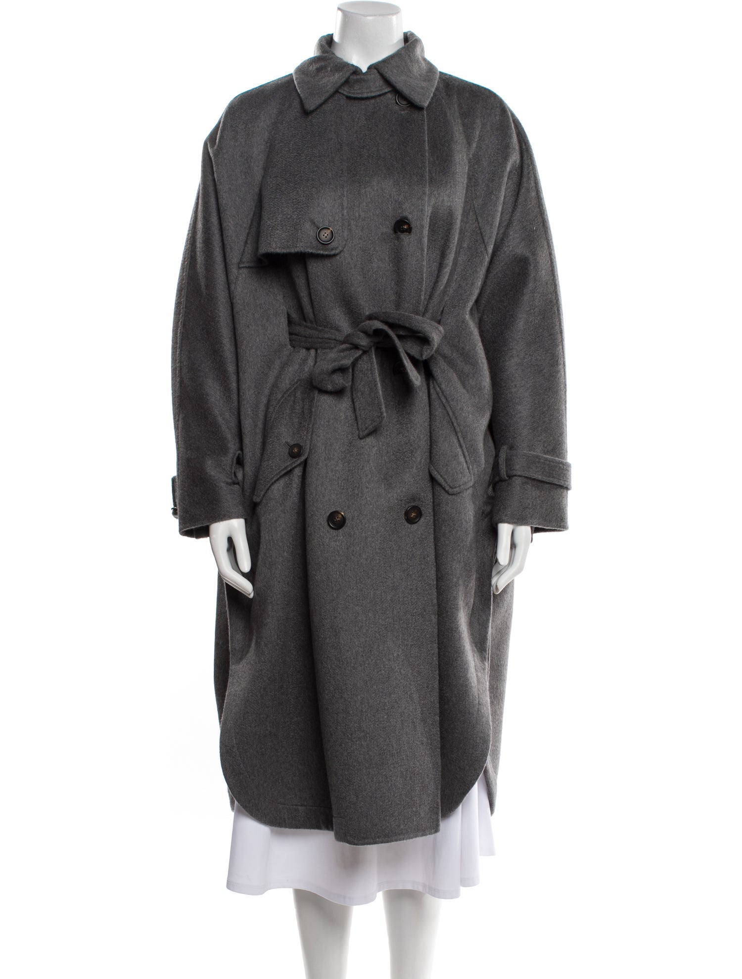 Brunello Cucinelli Cashmere Trench Coat w/ Tags