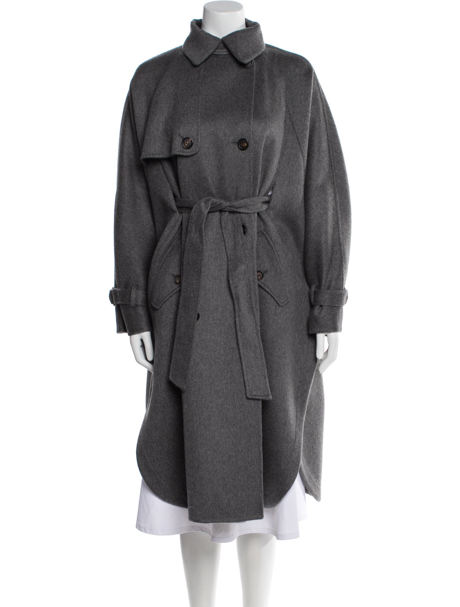 Brunello Cucinelli Cashmere Trench Coat