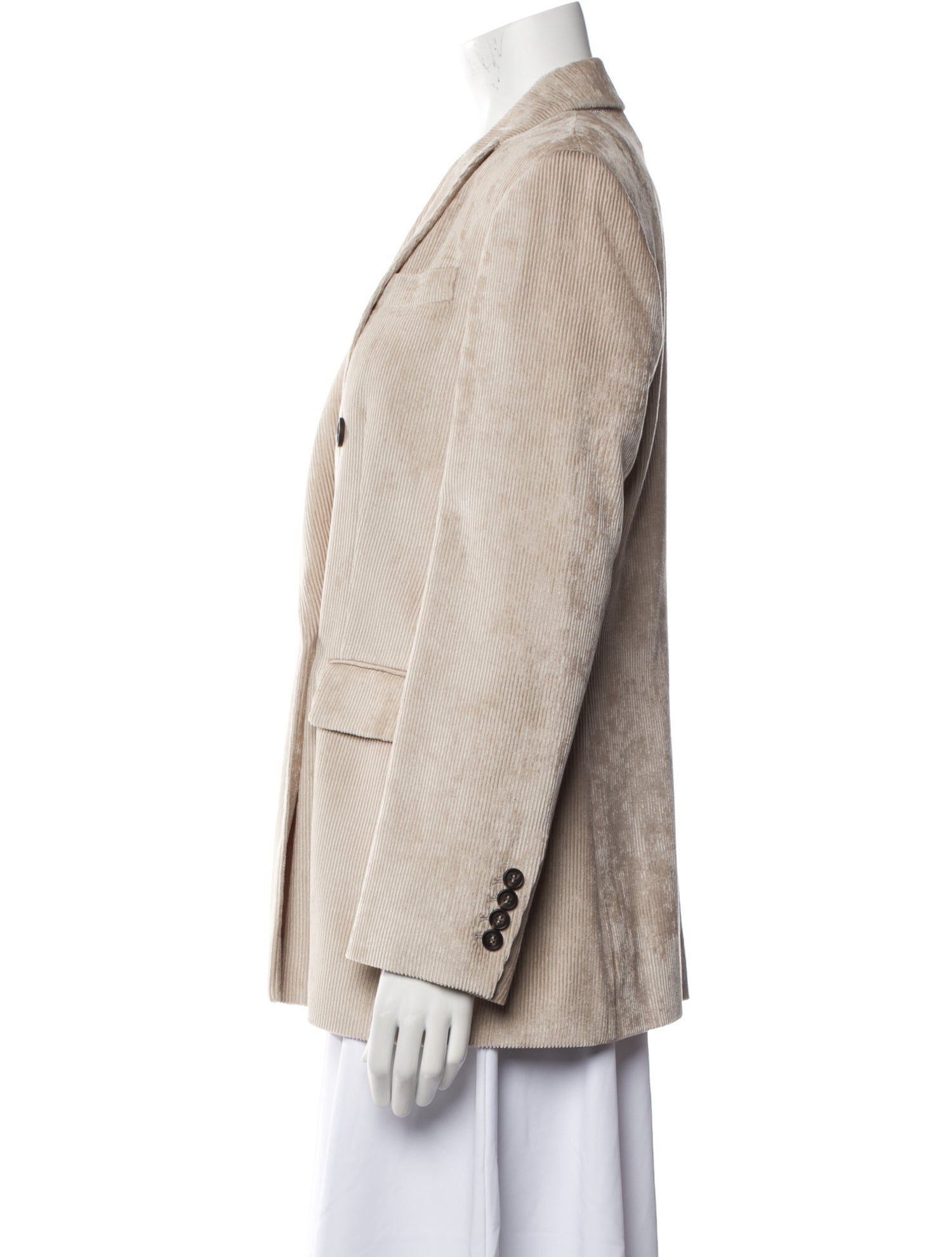 Brunello Cucinelli Corduroy Striped Blazer