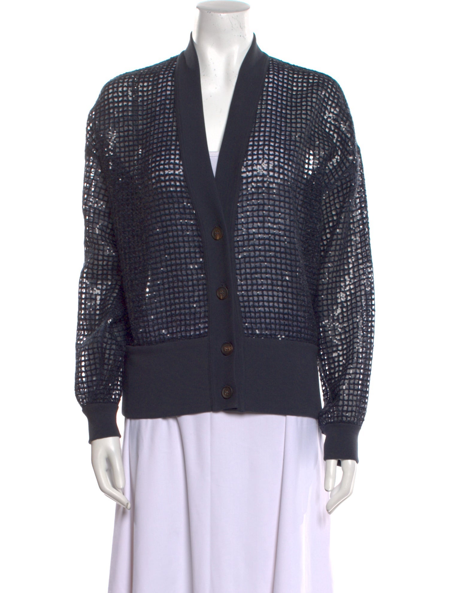 Brunello Cucinelli V-Neck Sweater w/ Tags