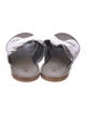 Brunello Cucinelli Monili Leather Slides