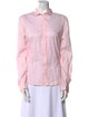 Brunello Cucinelli Long Sleeve Button-Up Top