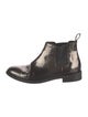 Brunello Cucinelli Patent Leather Chelsea Boots