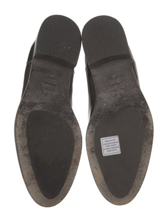 Brunello Cucinelli Patent Leather Chelsea Boots