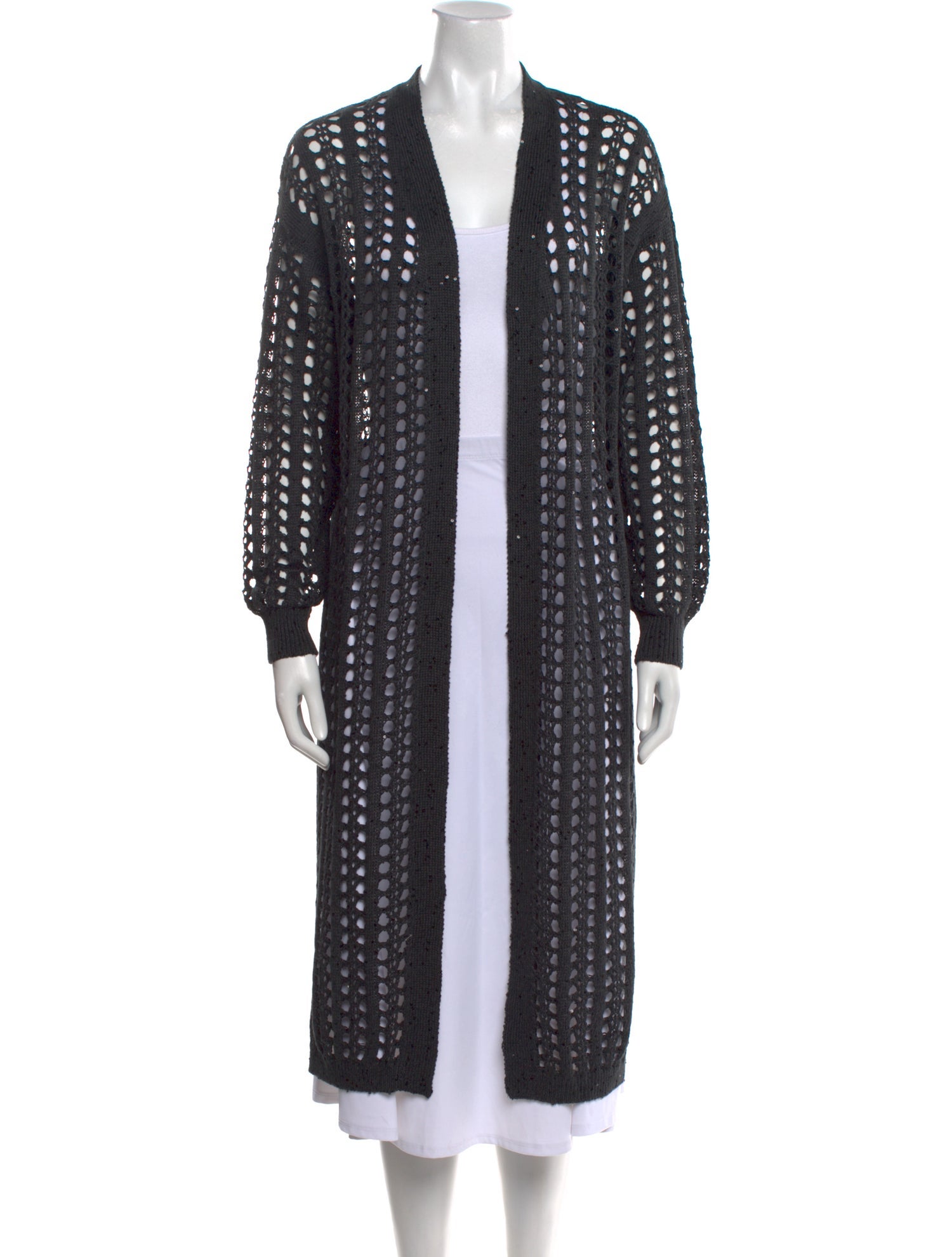 Brunello Cucinelli Open Front Sweater