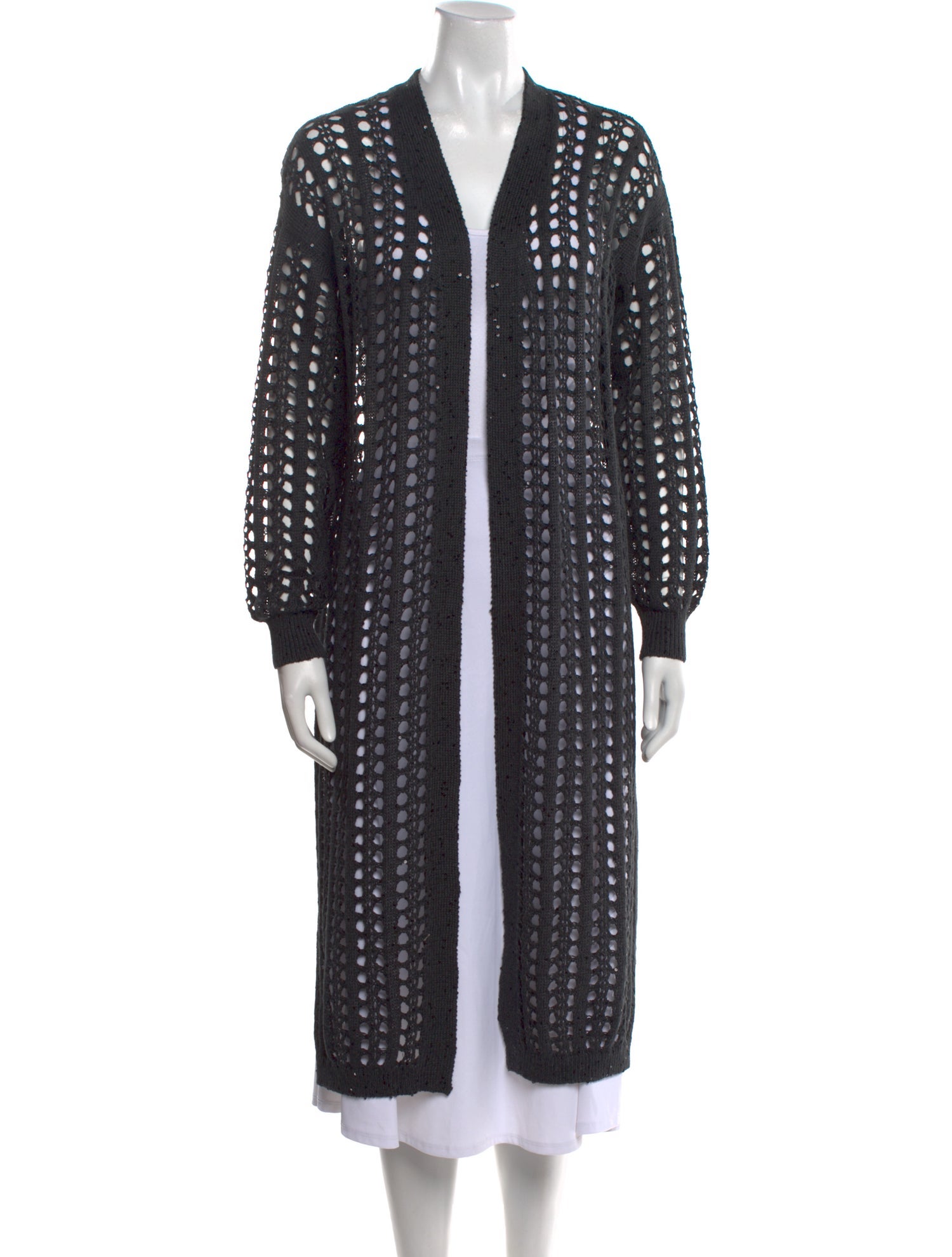 Brunello Cucinelli Open Front Sweater