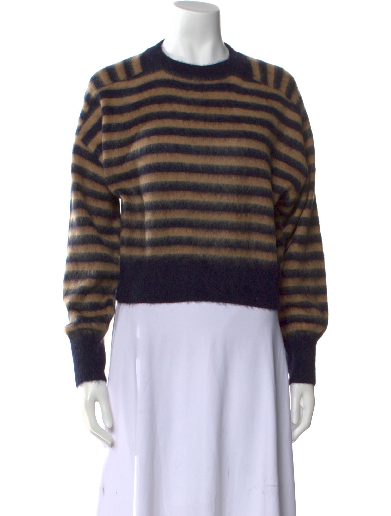 Brunello Cucinelli Mohair Striped Sweater