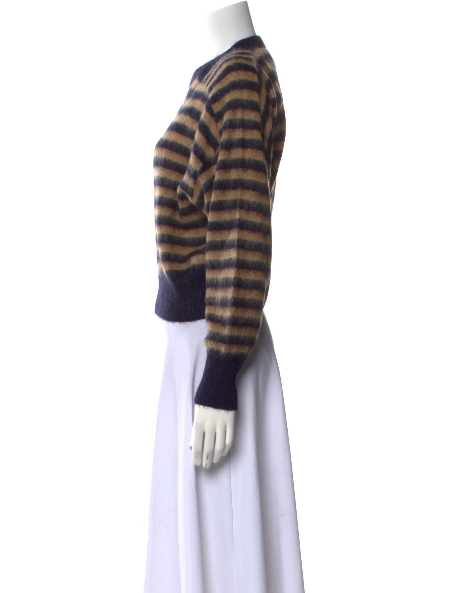 Brunello Cucinelli Mohair Striped Sweater